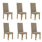 Conjunto 6 Cadeiras para Sala de Jantar Nice