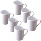 Conjunto 6 Canecas Branca 300ml em Melamina Resistente