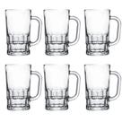 Conjunto 6 Canecas Chopp Vidro 360ml Class Home