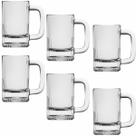 Conjunto 6 Canecas Mexicanas Vidro 365ml para Bebidas Conjunto 6 Canecas Mexicanas Vidro 365ml para Bebidas