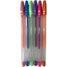 Conjunto 6 Canetas Gel School Basics