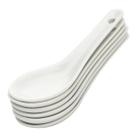 Conjunto 6 Colheres para Finger Food de Porcelana Lyor 20ml Branca