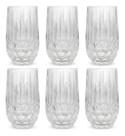 Conjunto 6 Copos Altos de Vidro Galway 350ml Wolff