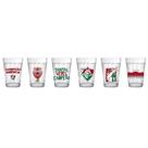 Conjunto 6 Copos Americano 190ml Fluminense Allmix