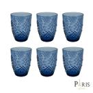 Conjunto 6 Copos de Acrílico Azul 11,5cm RJW0005 BTC