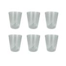 Conjunto 6 Copos de Acrílico Transparente 11cm RJW0002 BTC