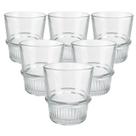 Conjunto 6 Copos de Vidro Baixo Whisky Drink Sucos 320ml Cor:Mod3