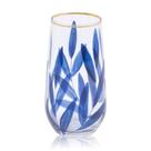 Conjunto 6 Copos Dubai Longo Helena Azul Prussia