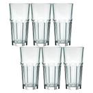 Conjunto 6 Copos Estilo Long Drink em Vidro 340ml Conjunto 6 Copos Estilo Long Drink em Vidro 340ml