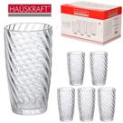 Conjunto 6 Copos Long Drink Alto 400ml CPLG058TR - Hauskraft
