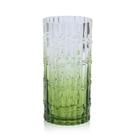 Conjunto 6 Copos Longo Acrílico Bambu Verde 590 ml