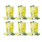 Conjunto 6 Copos Seelze Drink Vidro Bar 360ml