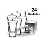 Conjunto 6 copos shot dose tequila vodka 40ml vidro Conjunto 6 copos shot dose tequila vodka 40ml vidro
