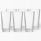 Conjunto 6 Copos Vidro 260ml Transparente Venice Base Forte