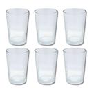 Conjunto 6 Copos Vidro Arizona 200ml Agua Suco Bebidas