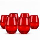 Conjunto 6 Copos Vidro Grande 625 ml Design Sofisticado Mesa Posta Elegante Uso Diário Para Todas Bebidas