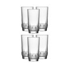 Conjunto 6 Copos Vidro Plasvale 320ml Glass