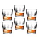 Conjunto 6 Copos Whisky Pasabahce Luzia 300ml Vidro Elegante para Drinks Bar