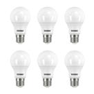 Conjunto 6 Lâmpada Led Taschibra Tkl60 9w 6500k Luz Branca