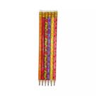 Conjunto 6 Lápis Sortidos com Borracha - School Basics