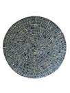 Conjunto 6 Lugares Americanos Linho Azul Escuro Wolff
