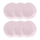Conjunto 6 Pratos Fundo 22,5 Cm Ryo Pink Sand Porcelana Oxford
