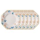 Conjunto 6 Pratos Fundo 24cm - Dec. Jerico 2393
