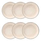 Conjunto 6 Pratos Fundos 20,5 Cm Oxford Flat Duna