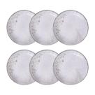 Conjunto 6 Pratos Fundos 21cm Porcelana Floralis Tramontina