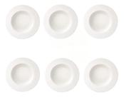Conjunto 6 Pratos Fundos 23cm Quartzo Jateado - Tramontina