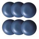 Conjunto 6 Pratos Fundos Stoneware Boreal Porto Brasil