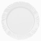 Conjunto 6 Pratos Opaline Pétala Raso branco Duralex Conjunto 6 Pratos Opaline Pétala Raso branco Duralex