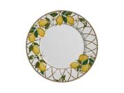 Conjunto 6 Pratos Raso Limao Siciliano Alleanza