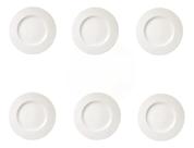 Conjunto 6 Pratos Rasos 27cm Quartzo Jateado - Tramontina