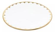 Conjunto 6 Pratos Rasos em Porcelana Egg 27cm Wolff