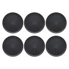 Conjunto 6 Pratos Sobremesa Oxford Ceramica Preto 20cm Onix