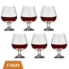 Conjunto 6 Taça De Vidro 330ML Conhaque Nadir Figueiredo Conjunto 6 Taça De Vidro 330ML Conhaque Nadir Figueiredo