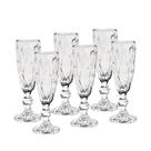 Conjunto 6 taças champanhe diamond Conjunto 6 taças champanhe diamond