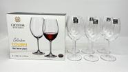 Conjunto 6 Taças Cristal Bohemia Transparente Vinho 580ml - Crystalite Bohemia Conjunto 6 Taças Cristal Bohemia Transparente Vinho 580ml - Crystalite Bohemia