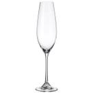 Conjunto 6 taças Cristal P/ Champanhe Columba 260ml Conjunto 6 taças Cristal P/ Champanhe Columba 260ml