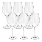Conjunto 6 Taças de Água de Cristal Ecológico Columba 650ml - Wolff Conjunto 6 Taças de Água de Cristal Ecológico Columba 650ml - Wolff