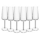 Conjunto 6 Taças de Champagne de Cristal Ecológico Alex Wolff