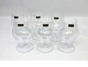 Conjunto 6 Taças de Conhaque 400ml Cristal Ecológico