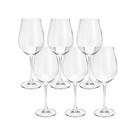 Conjunto 6 Taças de Cristal para Água Columba 650ml - Wolff Conjunto 6 Taças de Cristal para Água Columba 650ml - Wolff
