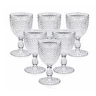 Conjunto 6 Taças de Vidro 300ml Imperial Style Clear Gamma