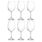 Conjunto 6 Taças de Vinho 450ml Cristal Para Degustação Somm