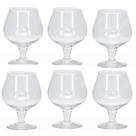 Conjunto 6 Taças em Vidro P/ Conhaque 250ml Conjunto 6 Taças em Vidro P/ Conhaque 250ml