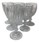 Conjunto 6 Taças P/agua De Vidro Libélula 300ml Conjunto 6 Taças P/agua De Vidro Libélula 300ml