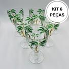 Conjunto 6 Taças Palm Tree Color 340ml