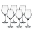 Conjunto 6 Taças para Vinho Barone 490ml em Vidro Nadir Conjunto 6 Taças para Vinho Barone 490ml em Vidro Nadir